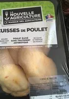 Mängden socker i Cuisses de poulet