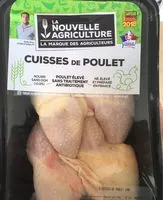 Mängden socker i Cuisses de poulet