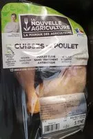 Mängden socker i Cuisses de poulet