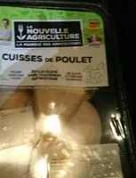 Mängden socker i Cuisses de poulet