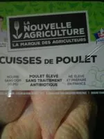 Mängden socker i Cuisses de poulet