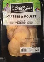 Mängden socker i Cuisses de poulet