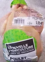 Mängden socker i Poulet jaune prêt a cuire