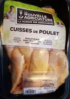 Mängden socker i Cuisses de poulet