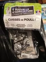 Mängden socker i Cuisses de poulet