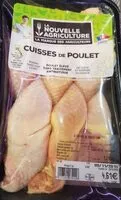 Mängden socker i Cuisses de poulet