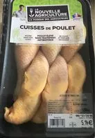 Mängden socker i Cuisses de poulet