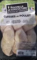 Mängden socker i Cuisses de poulet