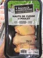 Mängden socker i Hauts de cuisse de poulet