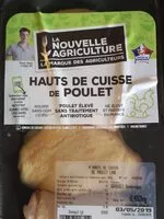 Mängden socker i Hauts de cuisse de poulet