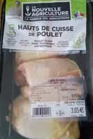 Mängden socker i Hauts de cuisse de poulet