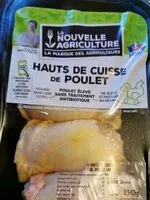 Mängden socker i Hauts de cuisses de poulet