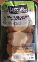 Mängden socker i Hauts de cuisse de poulet