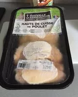 Mängden socker i Hauts de cuisse de poulet