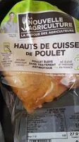 Mängden socker i Hauts de cuisse de poulets