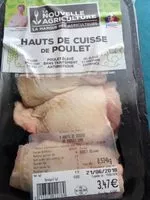 Mängden socker i Hauts de cuisse de poulet