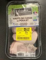 Mängden socker i Haut de cuisses de poulet