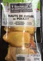 Mängden socker i Haut de cuisse de poulet