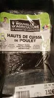 Mängden socker i Hauts de cuisse de poulet