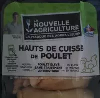 Mängden socker i Haut de cuisse de poulet