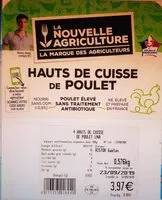 Mängden socker i Hauts de cuisse de poulet