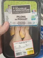 Mängden socker i Pilons de poulet