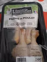 Mängden socker i Pilon poulet