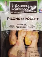 Mängden socker i Pilons de poulet
