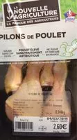 Mängden socker i Pilons de Poulet