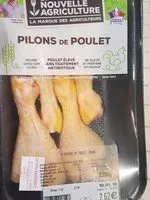 Mängden socker i Pilons de poulet