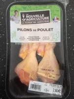 Mängden socker i Pilons de poulet