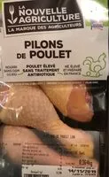 Mängden socker i Pilons de poulet