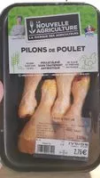 Mängden socker i Pilons de Poulet