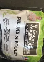 Mängden socker i Pilons de poulet