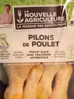 Mängden socker i Pilons de poulet