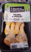 Mängden socker i Pilons de poulet