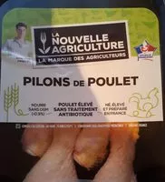 Mängden socker i Pilons de poulet