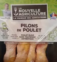 Mängden socker i Pilons de poulet