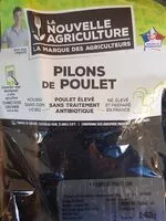 Mängden socker i Pilons de poulet