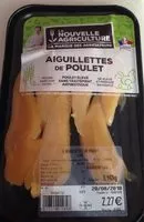 Mängden socker i Aiguillettes de poulet