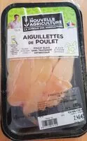 Mängden socker i Aiguillettes de poulet
