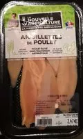Mängden socker i Aiguillettes de poulet
