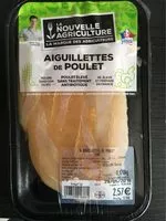 Mängden socker i Aiguillettes de poulet