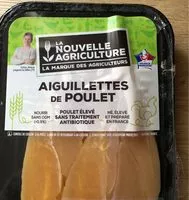 Mängden socker i Aiguillettes de poulet