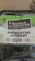 Mängden socker i Aiguiletts de poulet