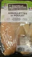Mängden socker i Aiguillettes de poulet