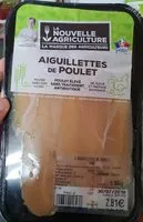 Mängden socker i Aiguilettes de poulet