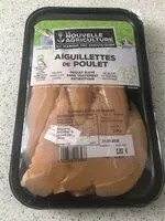 Mängden socker i Aiguillettes de poulet