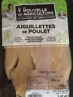 Mängden socker i Aiguillettes de poulet