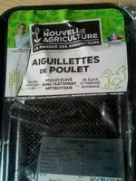Mängden socker i Aiguillettes de poulet